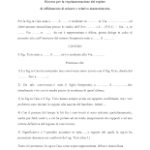 Affidamento figli minori fac simile PDF