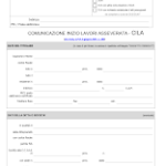 Modulo CILA PDF da scaricare