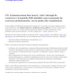 Comunicazione fine lavori PDF da scaricare