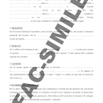 Contratto affitto azienda fac simile PDF