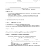 Contratto appalto servizi fac simile PDF