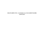 Delega accesso documentazione sanitaria PDF da scaricare