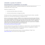 Domanda Laurea Unipd PDF da scaricare
