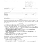 Modulo esenzione bollo auto disabili Marche PDF da scaricare