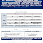 Learning Agreement PDF da scaricare