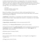 Lettera di presentazione neolaureato fac simile PDF