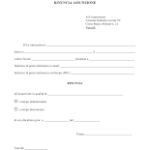 Lettera rinuncia offerta lavoro fac simile PDF