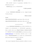 Opposizione atto di precetto fac simile PDF