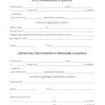 Remissione querela fac simile PDF