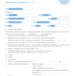 Modulo richiesta aggravamento invalidità PDF da scaricare