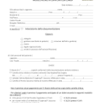 Modulo richiesta copia cartella clinica Roma PDF da scaricare