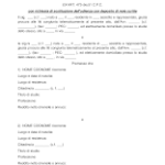 Ricorso divorzio congiunto PDF da scaricare