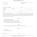 Rinuncia Studi PDF da scaricare
