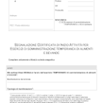 SCIA somministrazione alimenti e bevande modulo PDF
