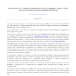 Segnalazione operazione sospetta modello