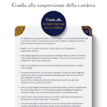Sospensione Studi PDF da scaricare